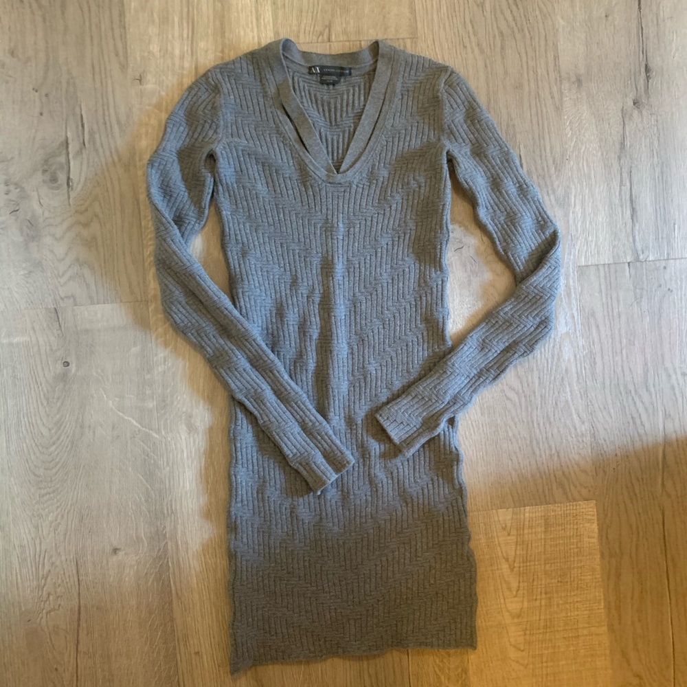 A|X basket weave pattern midi dress, size XS